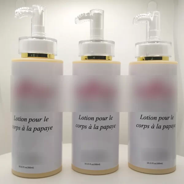 Carrot Moisturizing Whitening Body Lotion Containing Vitamins E and B5 Deep Hydrating Perfect for Extra Dry Skin Not Oily