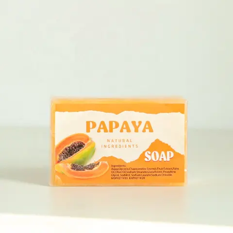 Factory Price Natural Organic Skin Care Moisturizing Handmade Cleaning Face Body Papaya Soap
