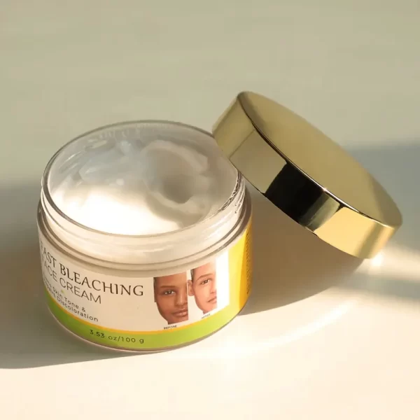 OEM Fully Effective Organic Collagen Lightening Skin Whitening face cream fast Bleaching Cream For Dark Skin