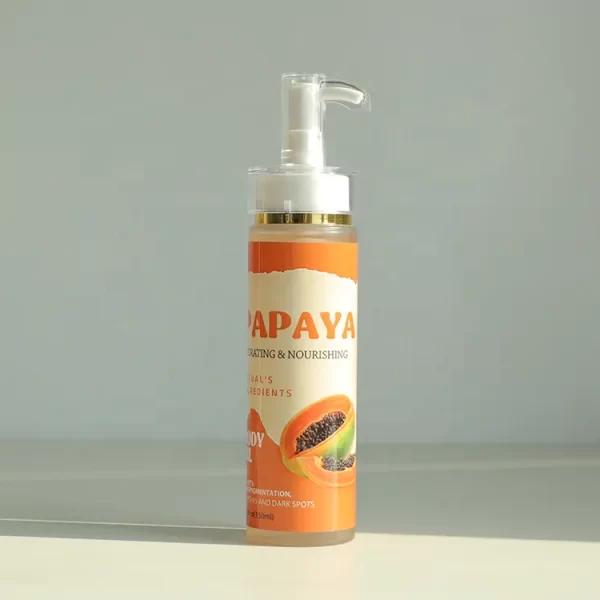OEM Papaya body oil Vitamin C Vitamin E knuckle whitening Moisturizing dark spot removal