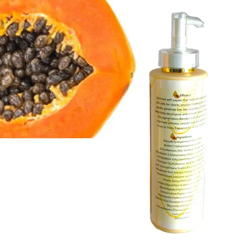 Papaya Body Lotion Lighten and Nourish and Soothe Body Lotion Moisturize and relieve dry skin all day. Wholesale custom label