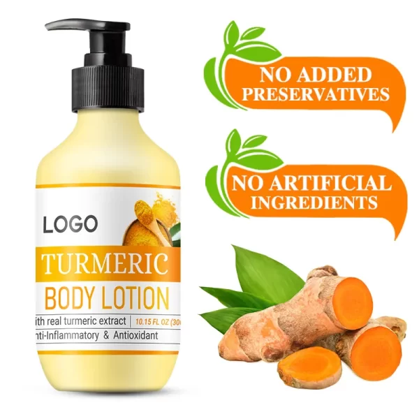 brightening skin natural turmeric body lotion moisturising turmeric body lotion