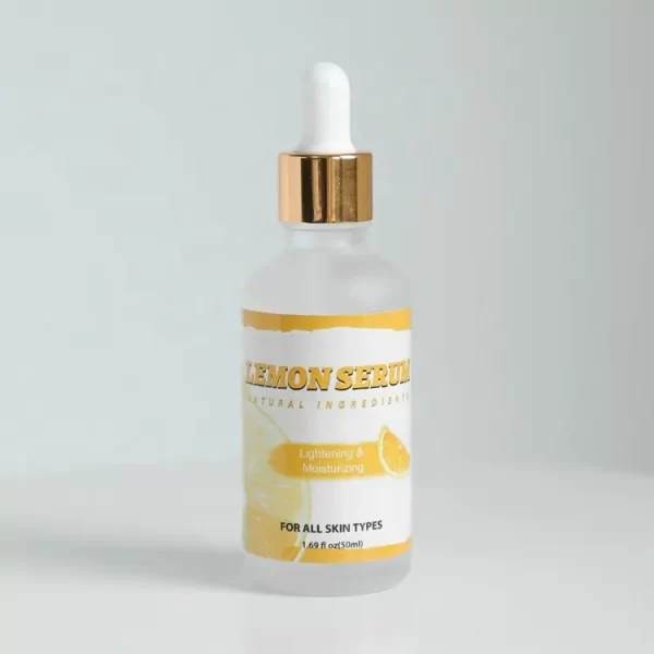 black skin serum for Facial Moisturizing Anti-aging Lemon extract Serum dark spot remove vitamin c brightening skin essence