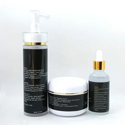 Anti aging Skincare Set Anti Wrinkle Fine Lines Remove The Appearance Of Aging Nourishing Skin Hyaluronic Acid VC VE