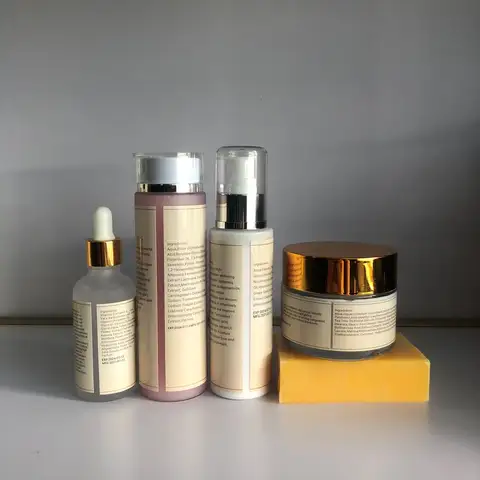 Natural Organic Skin Care Facial Whitening Anti Acne Set